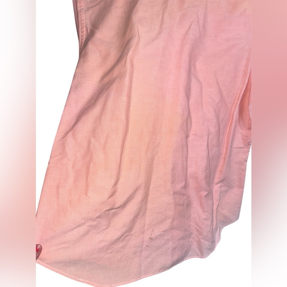 Vintage Lacoste by Izod Pink Button-Down Shirt Men’s Size XL - Picture 7 of 8